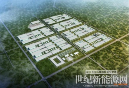 寧夏寶豐昱能科技有限公司電池及儲能集裝系統示范項目開工