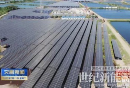 海南文昌加快推進(jìn)農(nóng)（漁）光互補(bǔ)光伏發(fā)電項目建設(shè)