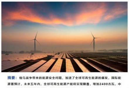 沒想到！俄烏戰爭成全球新能源爆發轉折點，五年將翻番