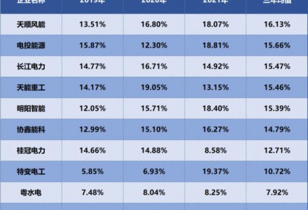 綠色電力，誰(shuí)是盈利最強(qiáng)企業(yè)？