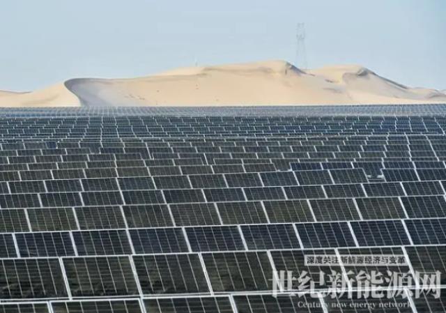 甘肅武威探索光伏治沙新模式，示范區總裝機容量1500萬千瓦