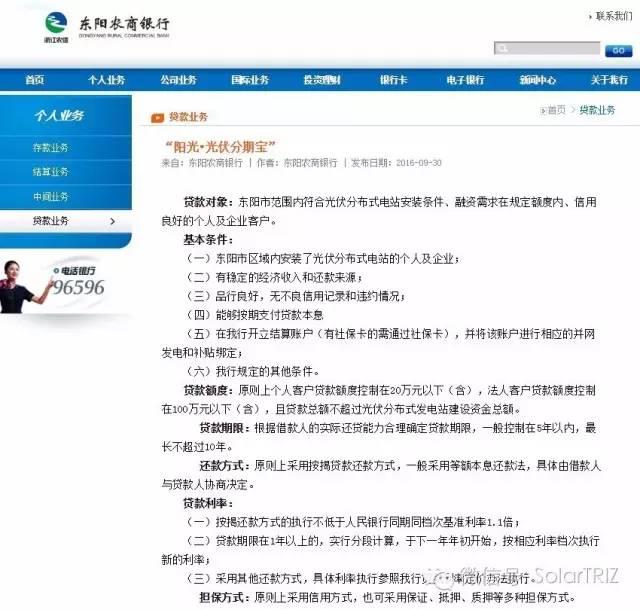 最新最全 | 全國18省市、98家銀行光伏貸（助你賺取陽光收益）