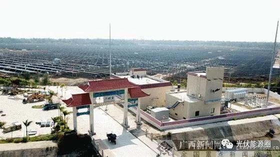 廣西首個(gè)海水漁光互補(bǔ)光伏電站并網(wǎng)發(fā)電