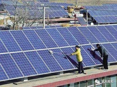 戶用光伏除塵的注意事項