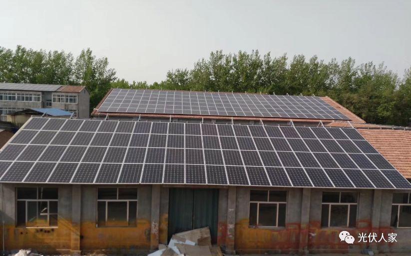 分布式光伏引進了各家各戶維護青山綠水